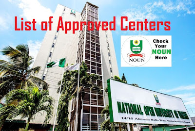 List of Approved NOUN Study Centers