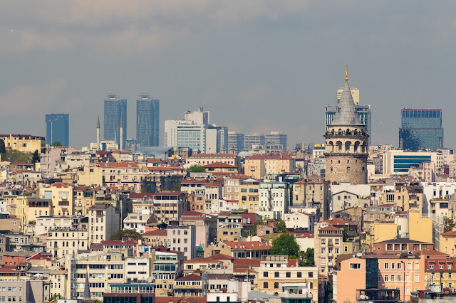 Panorama dal Mihrisah café-Istanbul