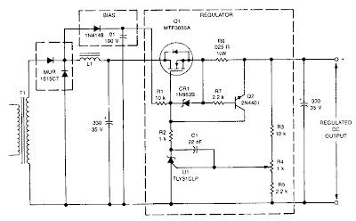 Low Dropout Linear Regulator Circuit Diagram