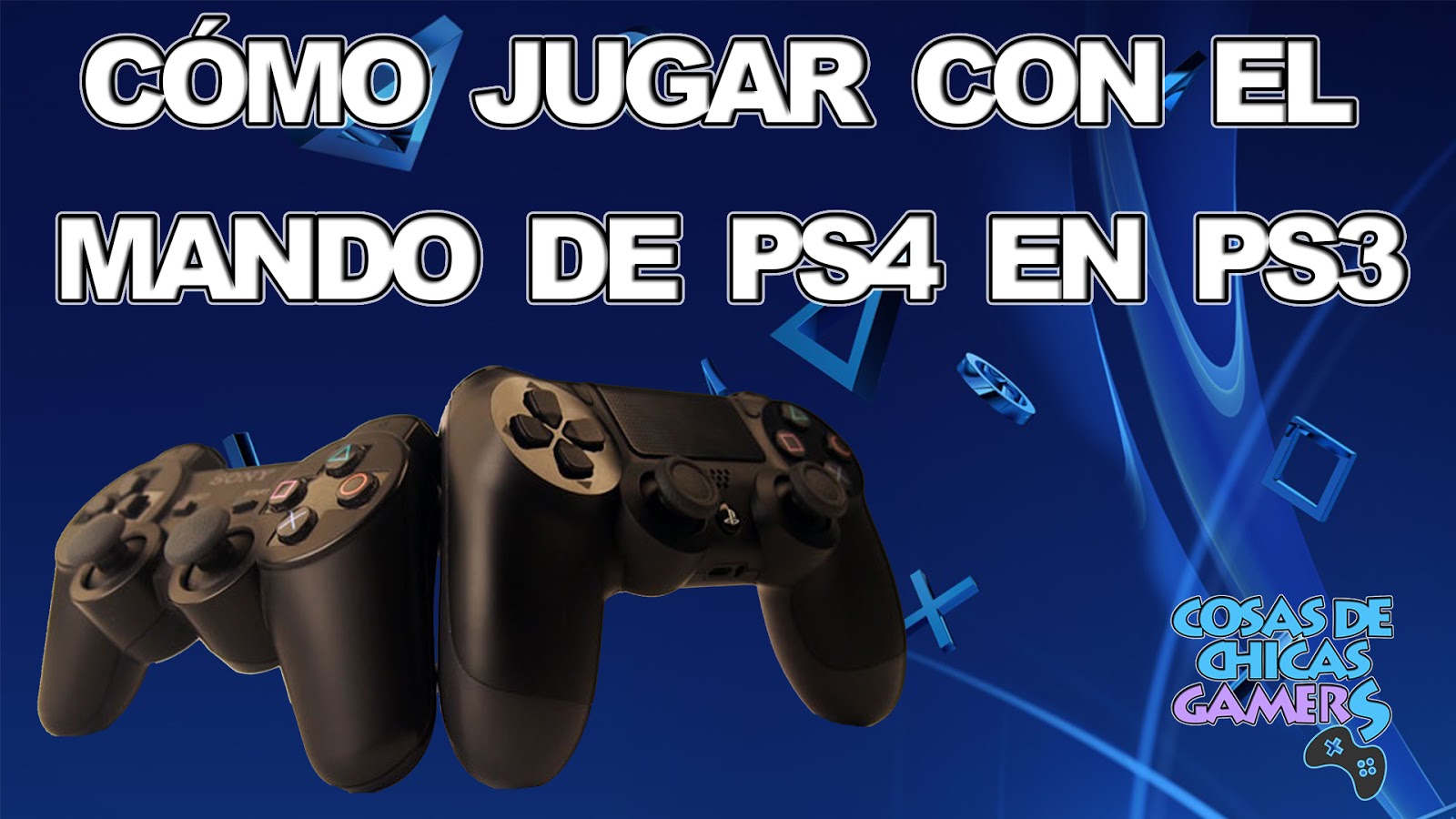 CONECTAR MANDO DE PS4 A PS3 SIN CABLE - TUTORIAL
