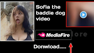 Sofia the baddie dog video