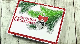 Holiday Style Christmas Card with video tutorial by Kari Webster