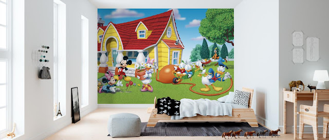 Aku Ankka tapetti Disney Mickey Mouse Mikki Hiiri