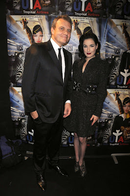 Dita Von Teese In Black Nylons