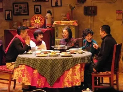 Chinese New Year's Eve dinner