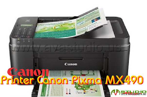 How to Reset Canon Pixma MX490  (Waste Ink Tank/Pad is Full)