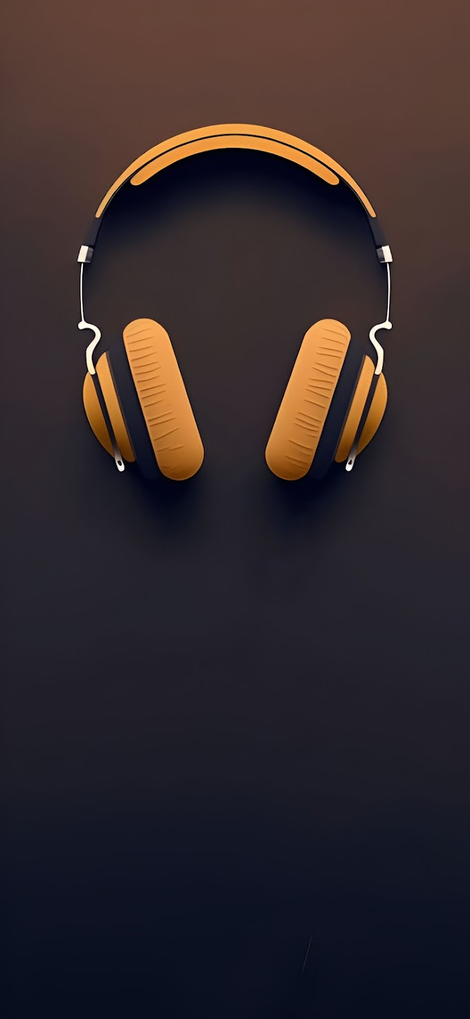 Minimal Headphone Wallpaper for iPhone