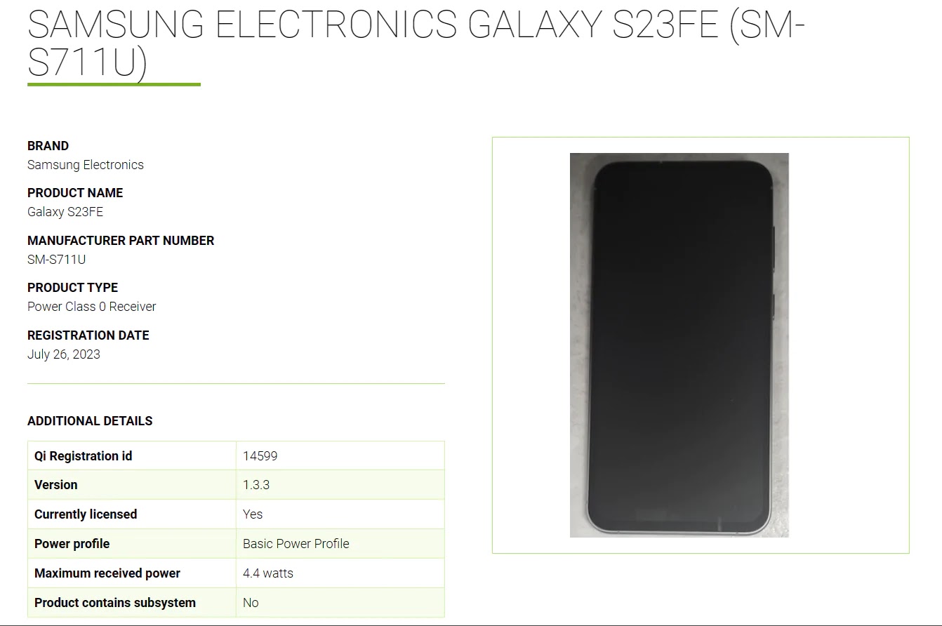 Sì, Samsung è pronta a lanciare il nuovo Galaxy S23 FE