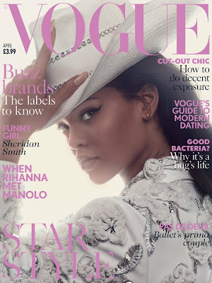 Rihanna Covers British Vogue April Edition