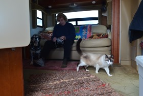 hurry up Mom, get your shoes on!