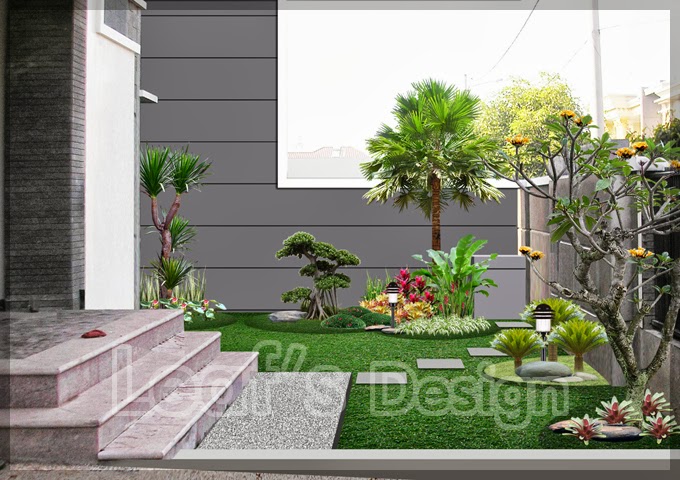 yang berkategori Desain Rumah dengan judul Gambar Design Taman Rumah ...