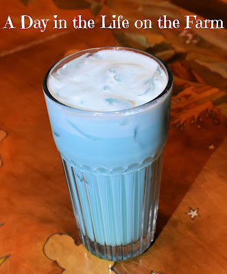 Blue Milk Cocktail