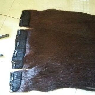 Jual Hair Clip 80cm Harga  950Ribu Free Smooth Dan Curly 