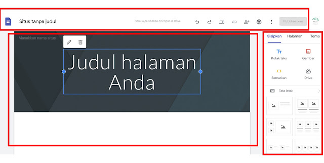 Membuat kelas Digital dengan Google Sites