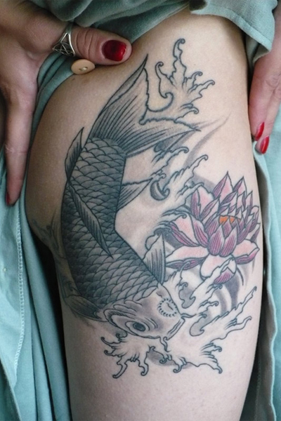 Sexy Leg Tattoos Hot and Traditional Japanese Tattoo Designs For Girls 