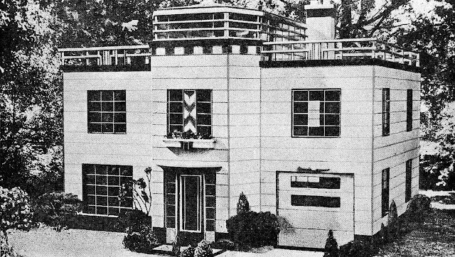 a metal house at the 1933 Chicago World's Fair