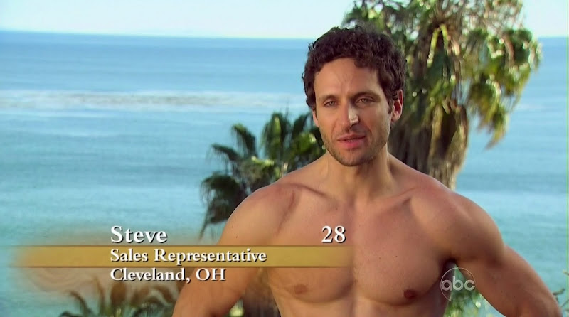 Steve Kocsis Shirtless on The Bachelorette s6e02