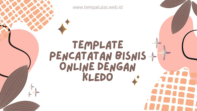 template pencatatan bisnis