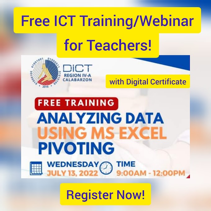 Free ICT Training for Teachers on Analyzing Data Using MS-Excel Pivoting | Kuly 