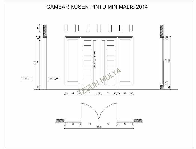 17+ Ukuran Kusen Pintu, Ide Penting!