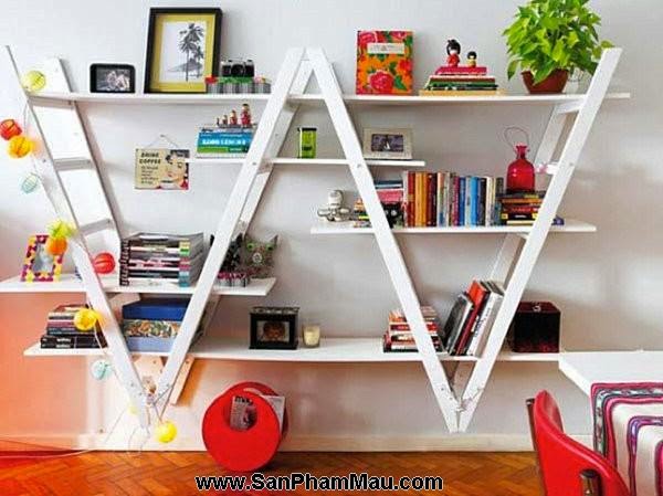 Sử dụng giá sách một cách thông minh để trang trí nhà 1