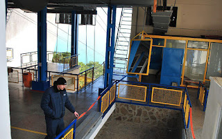 The middle station of the Miskhor-Ai-Petri cable car