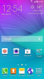 Nameless Samsung Galaxy Rom for CUBIX Cube Preview 1