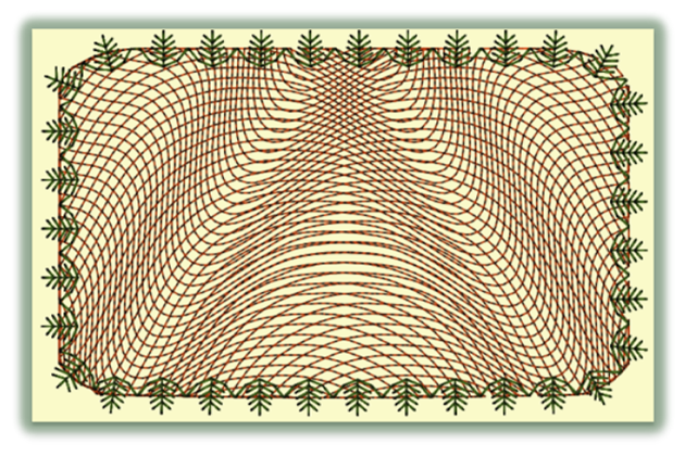 5D Design Creator - Two Layers of MutliWave Fill