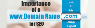 Importance of custom domain name for seo