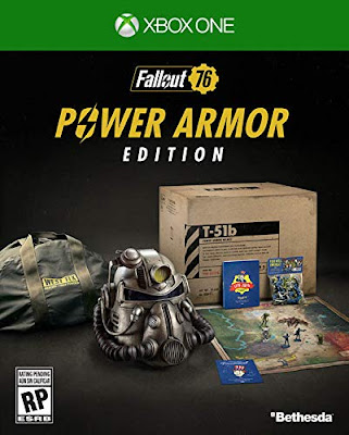 Fallout 76 Game Cover Xbox One Power Armor Edition