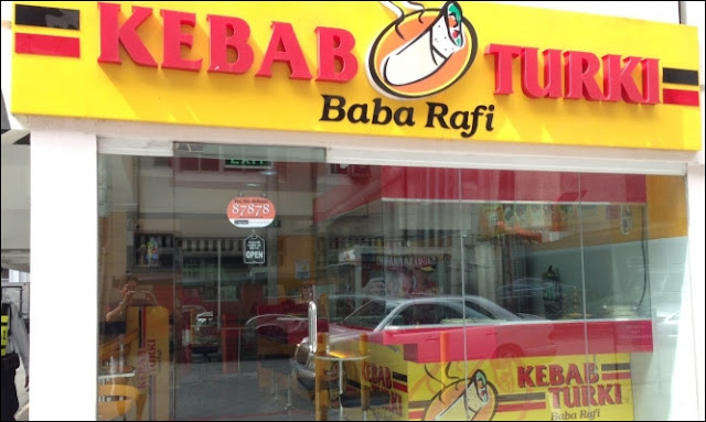 Kebab merupakan franchise makanan import