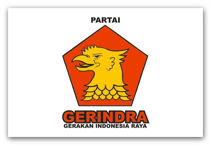 Logo Partai Gerindra Vector Format Corel Draw  Contoh 