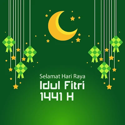 kumpulan gambar ucapan selamat hari raya idul fitri 1441 h