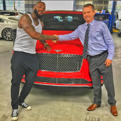 Rapper The Game buys a 2016 Bentley Truck 