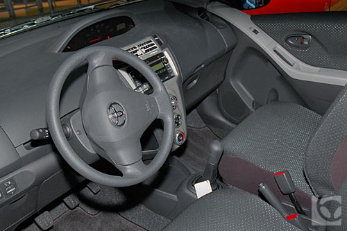 2010 Toyota Yaris Interior