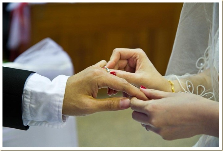 Blessing the Rings New