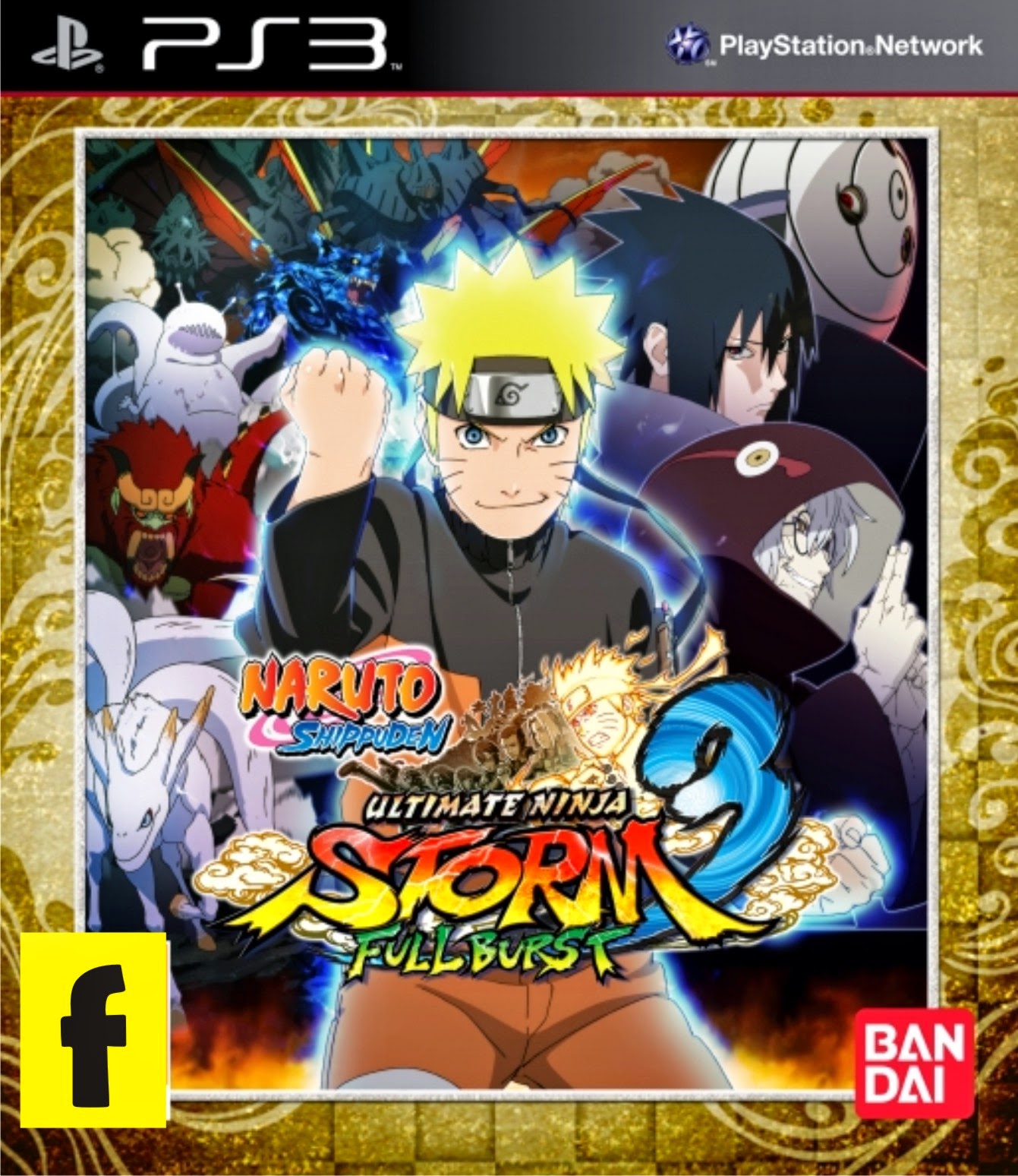 Naruto Shippuden Ultimate Ninja Storm 3 Full Burst PS3