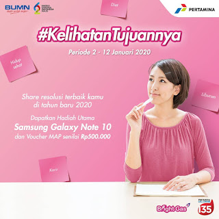 Kuis Bright Gas Kelihatan Tujuannya Berhadiah Samsung Galaxy Note 10