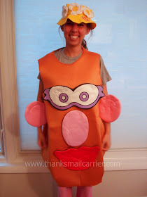 Mrs Potato Head costume
