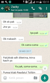 Testimoni Pembelian Kitab di Rinciankitab.blogspot.com