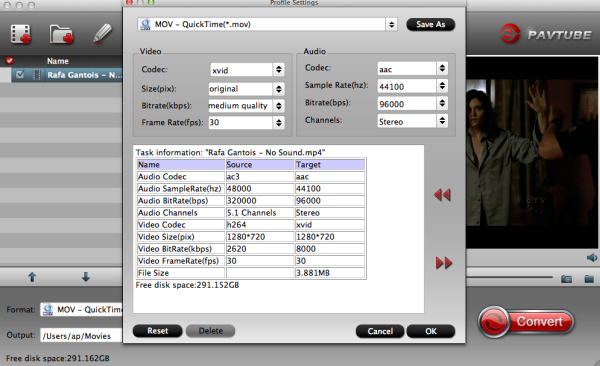 settings-for-output-format