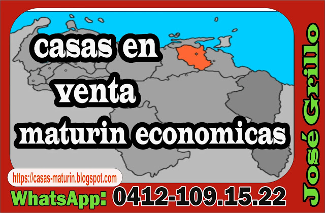 casas economicas en venta en maturin