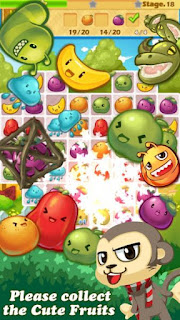 Monkey Fruits Crush Apk v2.2.1 Mod