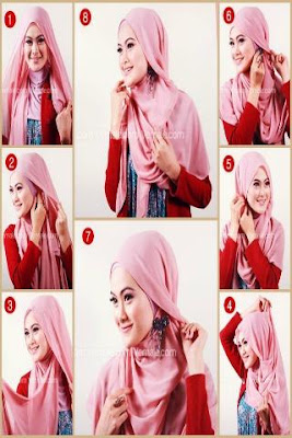 tutorial cara memakai jilbab