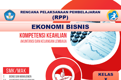 RPP Ekonomi Bisnis Kelas 10 SMK Kurikulum 2013 Revisi 2017