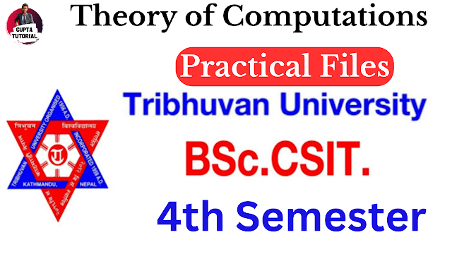 Theory of Computations Practical Files
