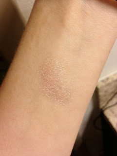 mica shimmer powder earth swatch april ipsy 2013