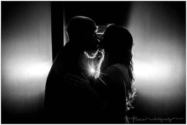 backlit wedding, groom with beard, silhouette portrait, kalamazoo wedding