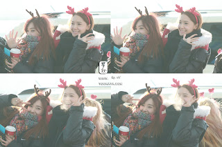 SNSD Tiffany, Yoona Wear Deer Antlers Hairband 5