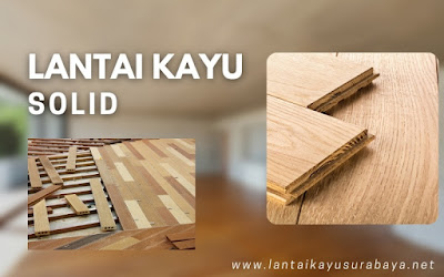 lantai kayu solid